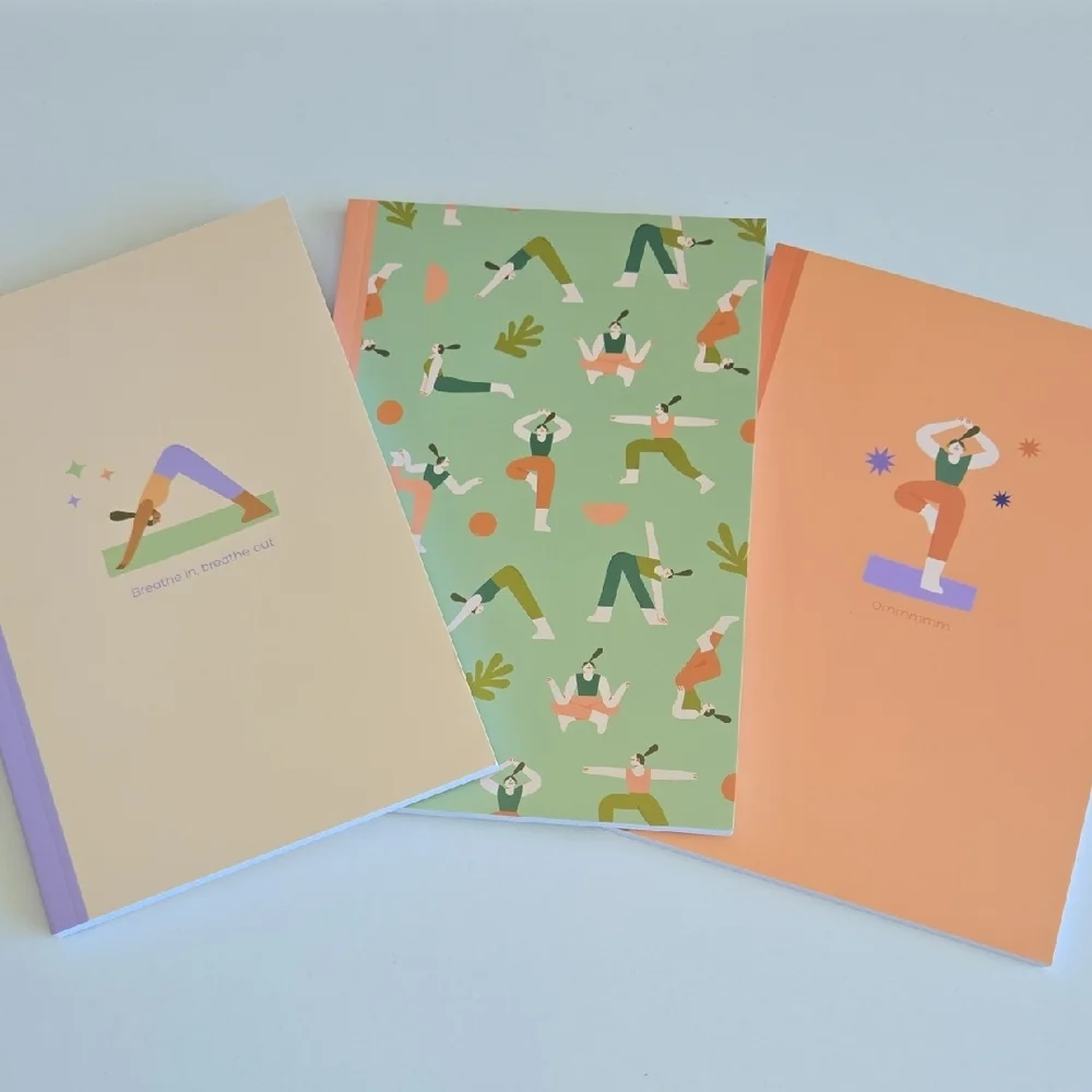 3 Yoga Journal Set